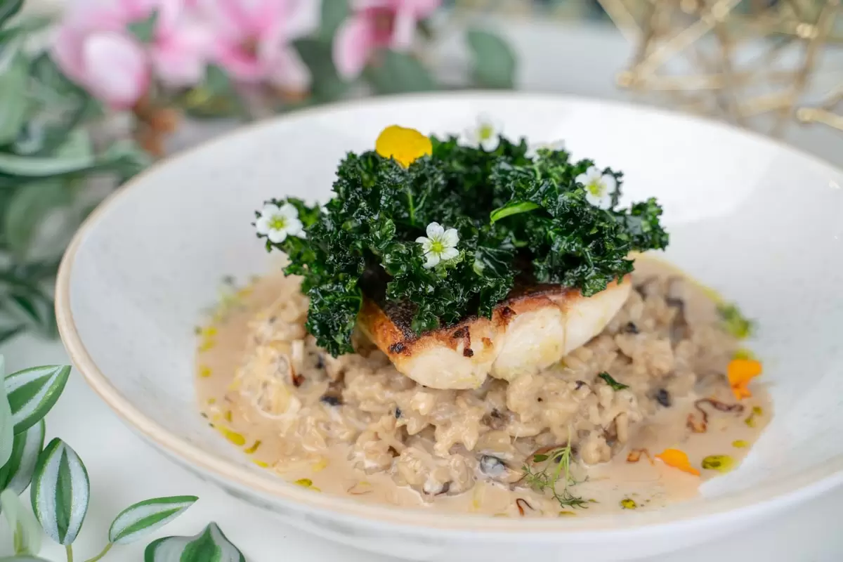 Sablefish Risotto