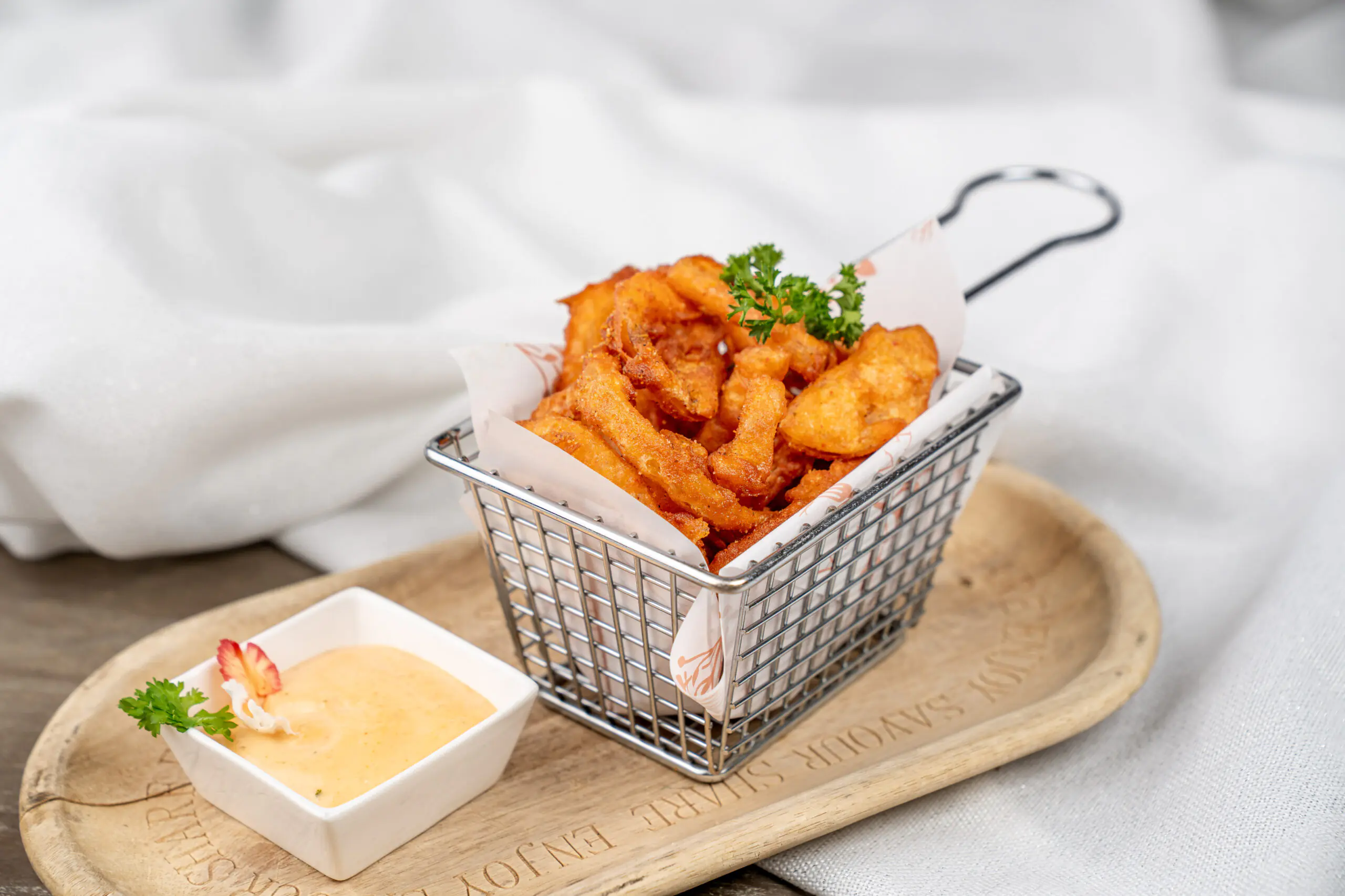 Tom Yum Onion Rings