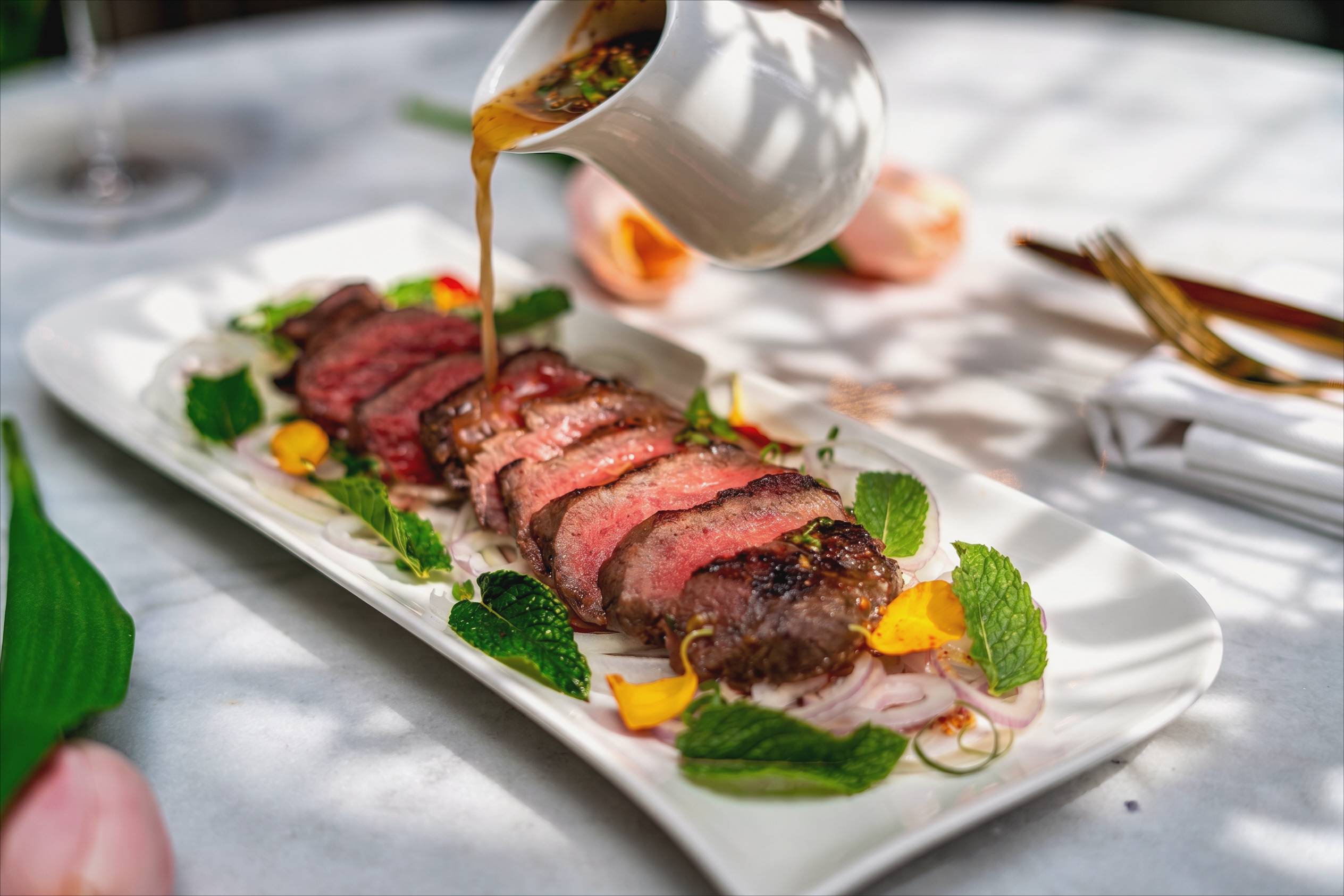 Laab Grilled Steak Salad